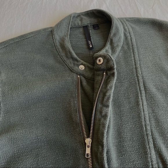 Joe’s Jeans Men's Matty Moto Juniper Zip Jacket - Picture 6 of 10